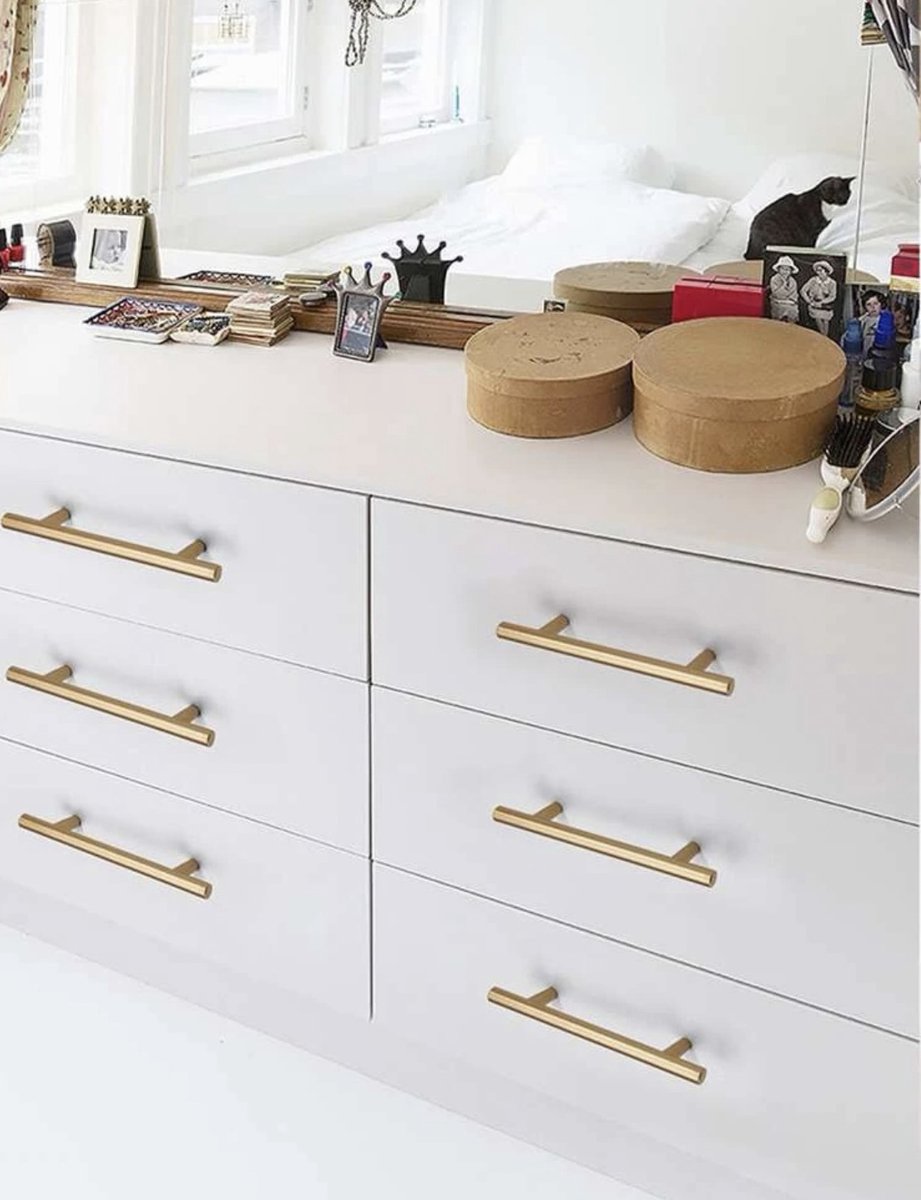 Handgreep goud rond - 15 cm - 2 stuks - Handvat voor Kast - Keukenkast ...