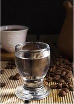 Lav Nectar – Shotglazen/Borrelglazen – Set van 6 – 55 ml