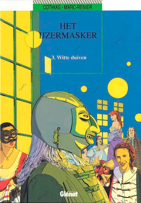 Cover van het boek 'Ijzermasker / Hc03. Witte Duiven' van Marc Renier