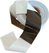 Ruban de protection Zako-binder - Noir Blanc à carreaux 75 mm x 250 mètres 1 rouleau (029.0207)