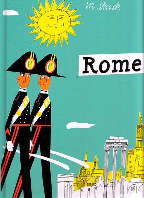Cover van het boek 'Rome' van M. Sasek