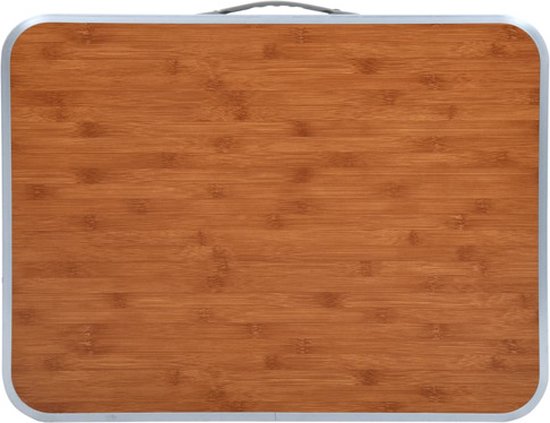 vidaXL - Campingtafel - inklapbaar - 60x45 - cm - aluminium van Merkloos — afbeelding 3