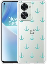 OnePlus Nord 2T Hoesje Ankers II - Designed by Cazy