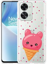 OnePlus Nord 2T Hoesje Ice cone - Designed by Cazy