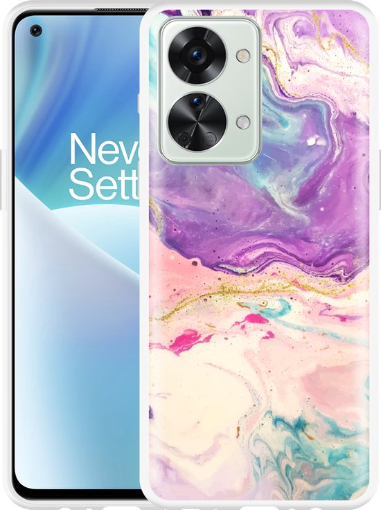 Cover per OnePlus Nord 2T 5G Custodia protettiva posteriore