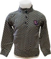 Quapi blouse Do roze/groen geomatric print voor meisjes - maat 98/104