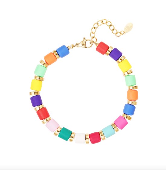 Bracelet - Perles Polymères - Coloré - Rainbow