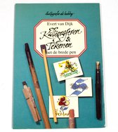 Kalligraferen en tekenen met de brede pen