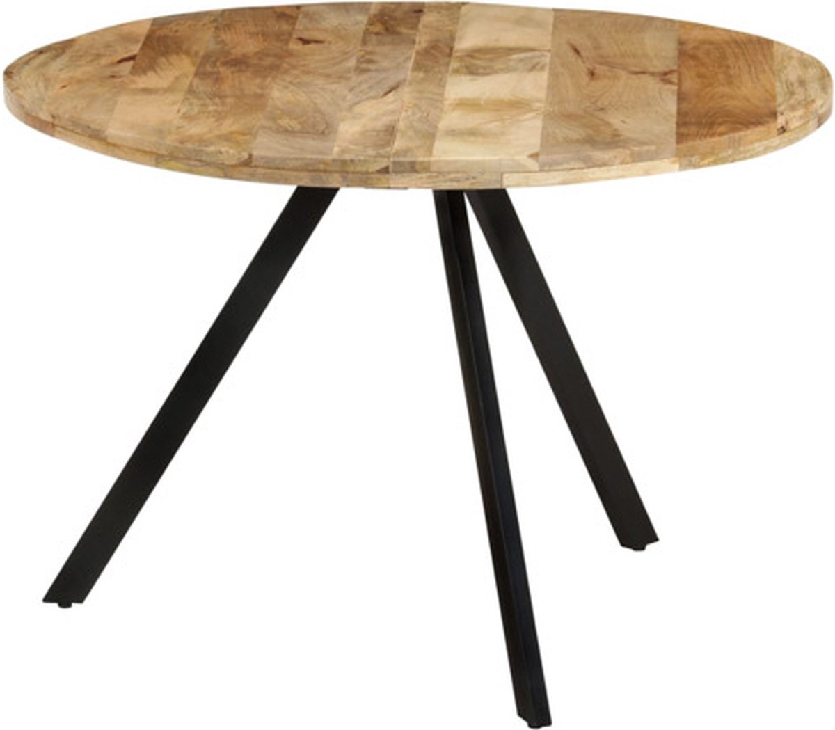 vidaXL - Eettafel - 110x75 - cm - massief - mangohout