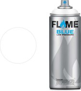Molotow Flame Blue - Spray Paint - Spuitbus verf - Synthetisch - Lage druk - Matte afwerking - 400 ml - transparant white