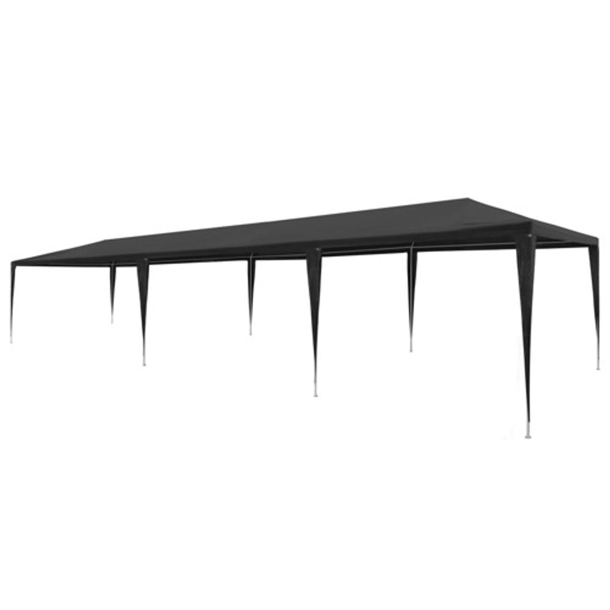 Vidaxl Partytent 3x9 M Pe Antraciet