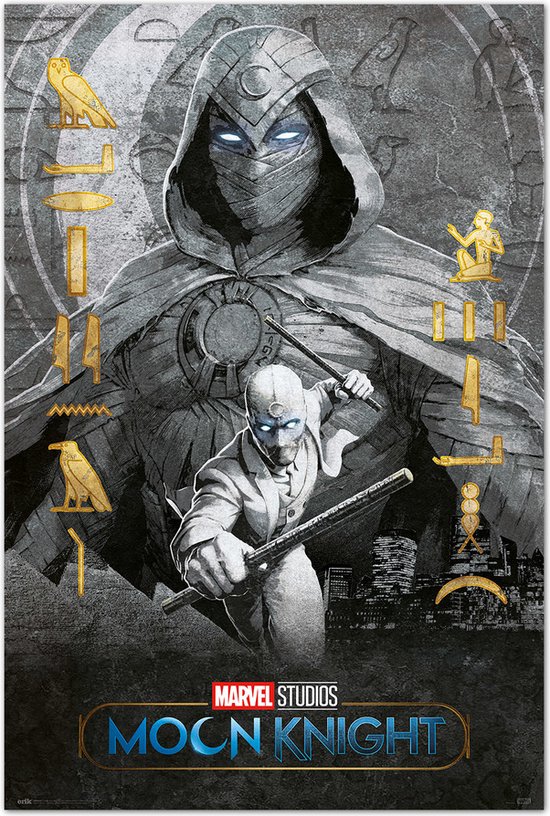 Moon Knight poster - TV serie - Marvel - Marc Spector - 61 x 91.5 cm.