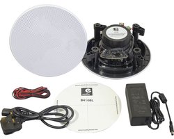 E-Audio Bluetooth Badkamer Speaker Systeem - 2x 5.25 inch plafondluidsprekers