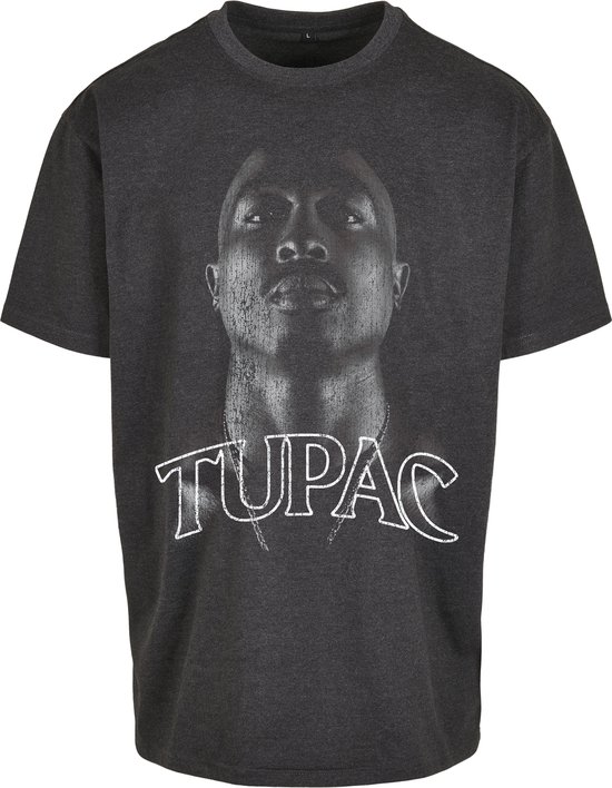 Mister Tee Tupac Up Oversize Heren T-shirt - Maat M