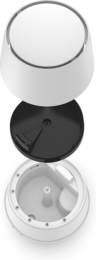 Stadler Form Aroma Diffuser Julia, Raumbedufter mit LED-beleuchtetem Effekt-Nebel, Aroma-Diffuser mit Intervall-Modus, Schwenkfunktion, für Duftöl geeignet, 54 h Laufzeit, schwarz