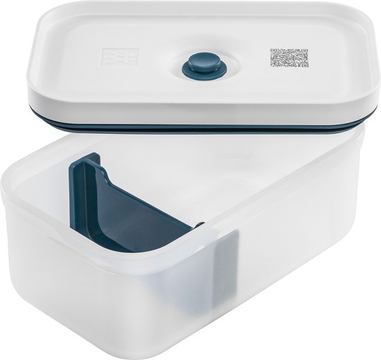 Zwilling Fresh & Save Vacuüm Lunchbox - Medium - La Mer - Semi-transparant - Plastic