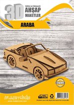 Duurzaam Modelbouw - Auto-Lasergesneden houten speelgoed-Puzzelspel kinderen-Kinderen wetenschap leerpakket