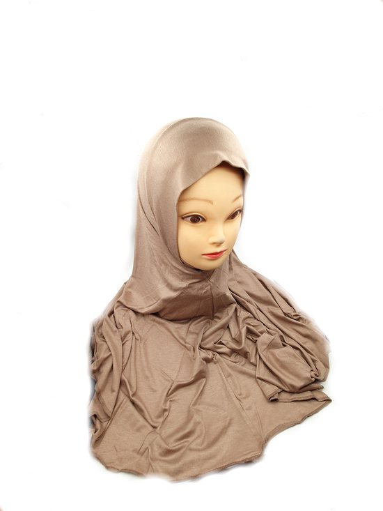 Beau foulard kaki, hijab instat, couvre-chef, hijab.