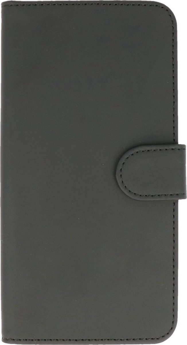 Bookstyle Wallet Case Hoesjes Geschikt voor Samsung Galaxy Alpha G850 Zwart
