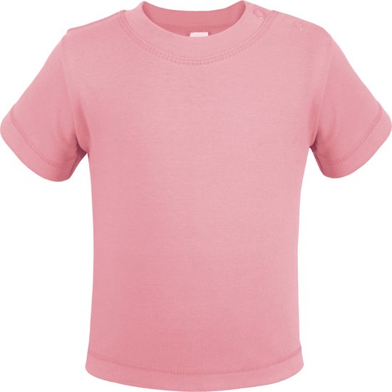 Link Kids Wear baby T-shirt met korte mouw - Baby roze - Maat 86-92
