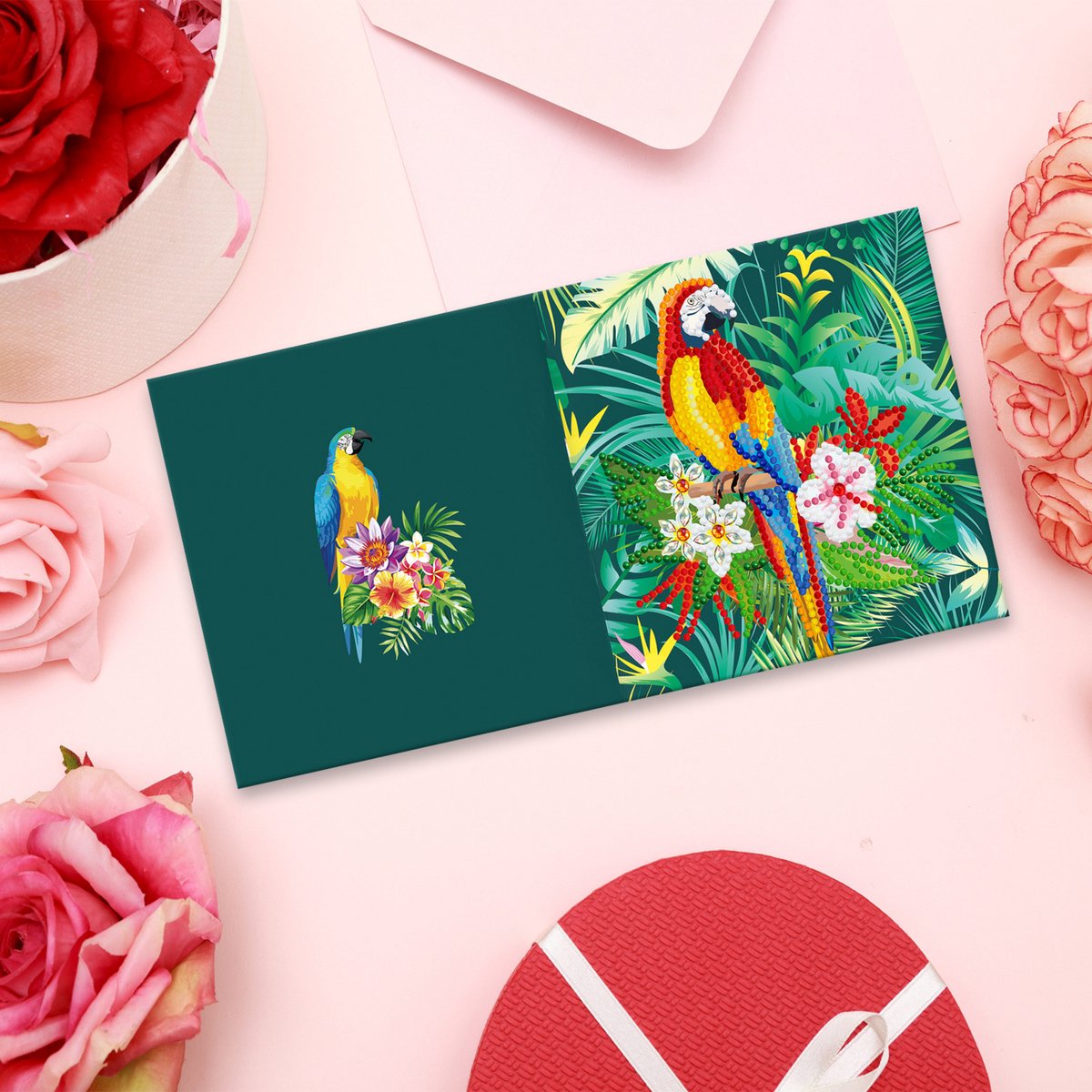 Wenskaarten met Diamond Painting