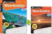Puzzelsport - Puzzelboekenpakket - 2 puzzelboeken - Woordzoeker  - PuzzelBlok + 288  pagina's