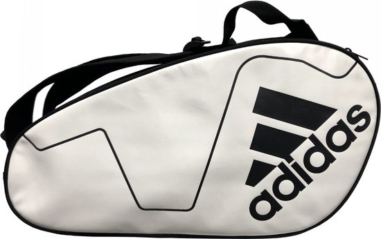 Adidas Control racketbag - sporttas - wit / zwart - padel