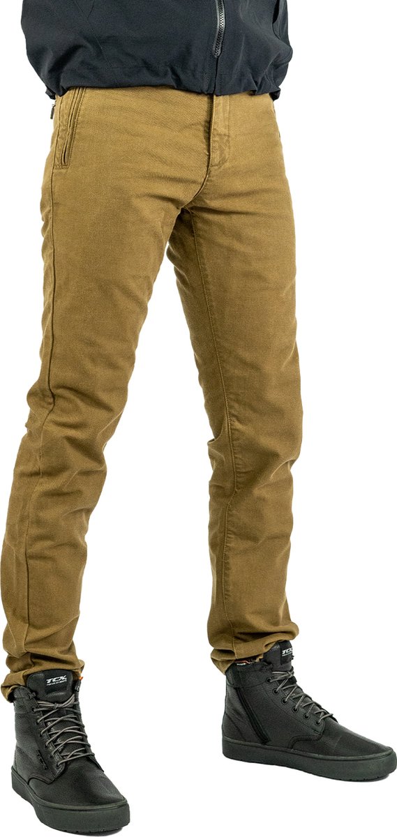 Helstons Corden Cotton Armalith Khaki Pants 38