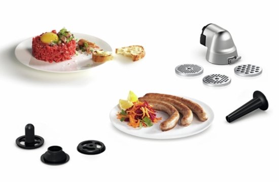 Bosch MUZ9HA1 Hunting Adventure Set - Vleesmolen & Worstvuller opzetstuk - Vleesmolen, worstenmaker en kebbe accessoires van Merkloos — afbeelding 5
