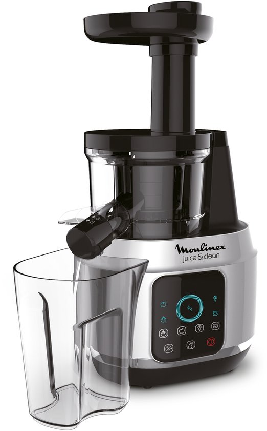 Moulinex Juice & Clean ZU420E - Slowjuicer - 150 W - Aluminium - Zwart van Moulinex — afbeelding 3