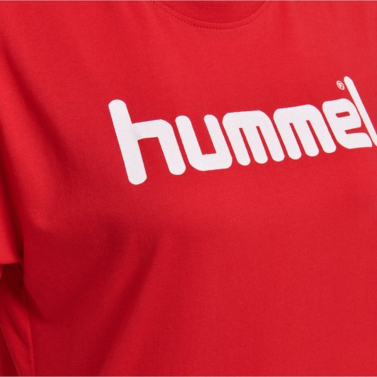 Hummel Damen T-Shirt Hmlgo Cotton Logo T-Shirt Woman S/S True Red-S
