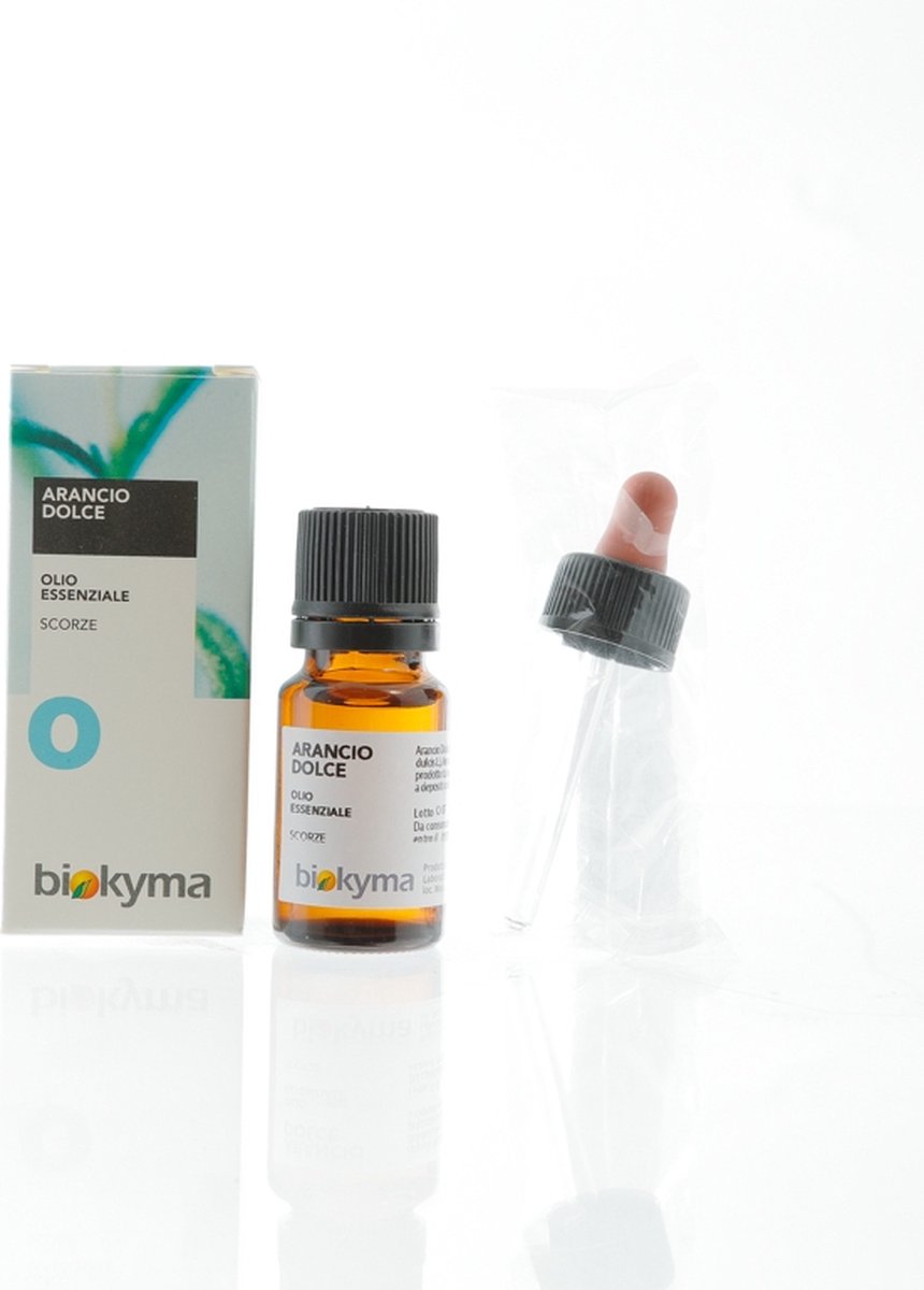 Goedkoopste Zoete Sinaasappel Extra zuivere Essentiële Olie 100 natuurlijk 10 ml Biokyma - voor Aromatherapie, Verdamping, Massage en intern gebruik.