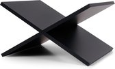 JENS Living Boekenstandaard - Boekenhouder - Salontafelboek - 33 x 29 x 19,5 cm - Zwart