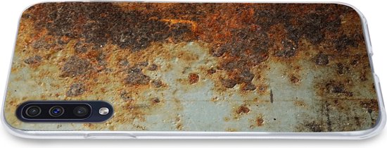 Coque Samsung Galaxy A30s - Tôle Acier - Ancien - Rouille - Siliconen Phone case