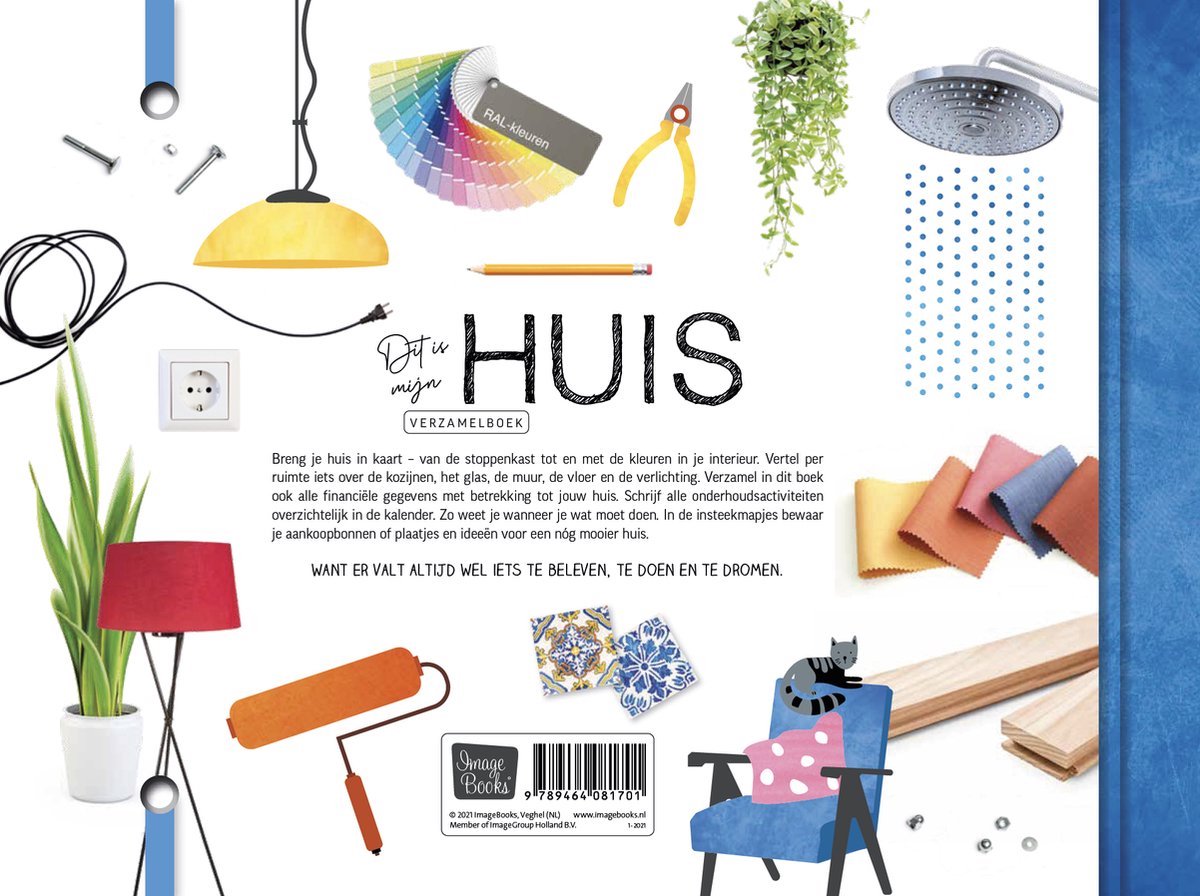 Dit is mijn huis invulboek, ImageBooks Factory | 9789464081701 | Boeken