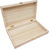Playwood - Boîte à pinceaux en bois de paulownia - 27*16*5cm