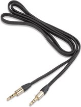 4smarts Basic Line Sound Cord Câble AUX 3,5 mm - Zwart