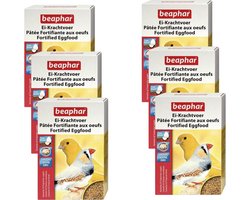 6x Beaphar Eikrachtvoer Kanarie & Tropische vogels - vogelvoer - 150g