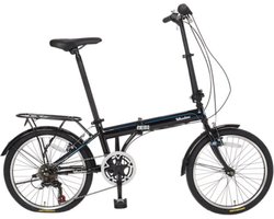 wheelerz Vouwfiets 20 Inch - 6 Speed Shimano - Zwart