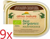 Almo Nature - Dailymenu - Hondenvoer Bio - Kalf&Groenten - 9x300gr