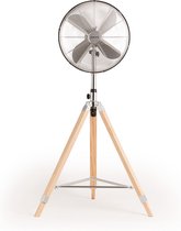 Ventilateur Sur Pied Oscillant CREATE/AIR STAND 50W - Hauteur Réglable 90-120 Cm, 3 Vitesses, Moteur Cuivre