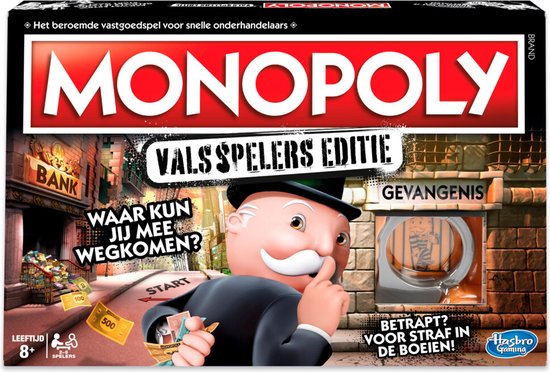 Foto: Monopoly valsspelers editie bordspel