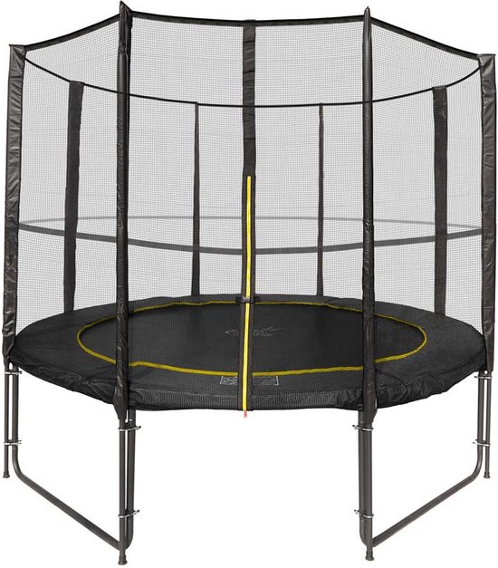 Magic Jump - Trampoline met veiligheidsnet - ø 251 cm - Zwart | bol.com