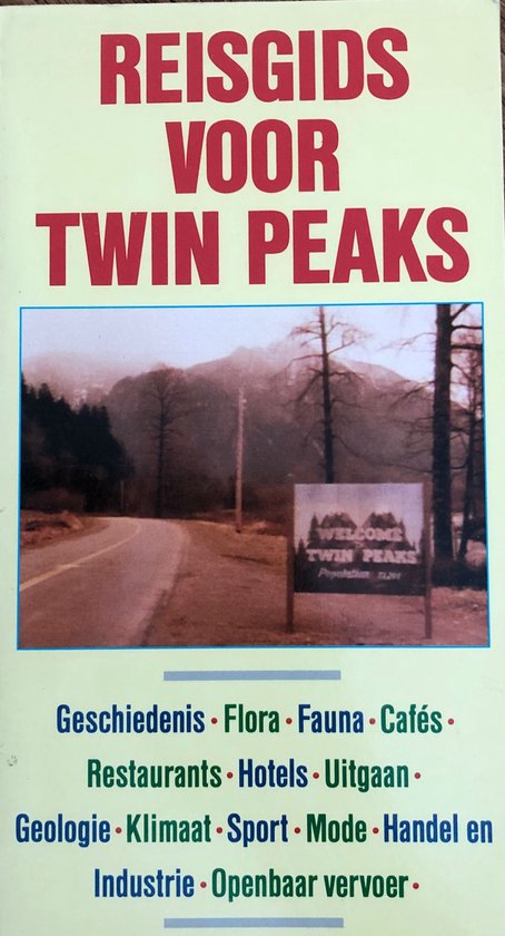 Omslag van Reisgids voor Twin Peaks door Gress Almquist
