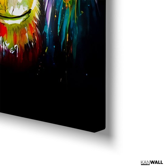 Tableau Plexiglas Luxe Singe | 100 x 150 | Salle de séjour | Chambre à coucher | Bureau | Musique | Design | Art | Moderne | ** 5 MM D'ÉPAISSEUR **