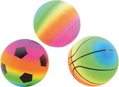 Regenboog bal maat 5