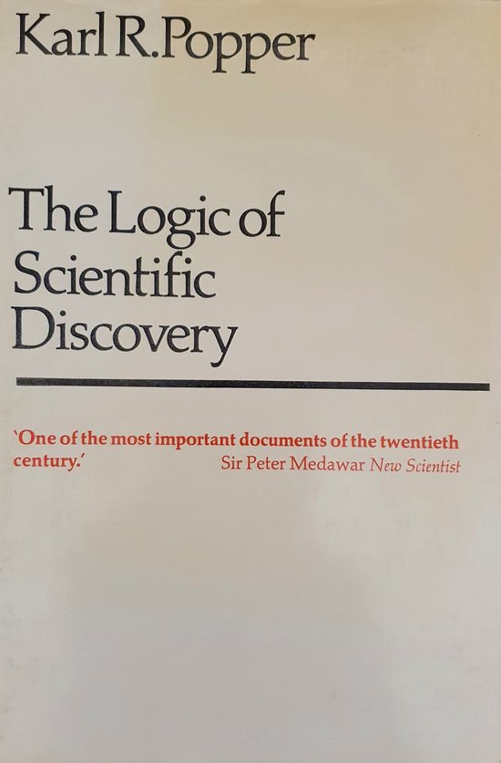 The logic of scientific discovery - cover