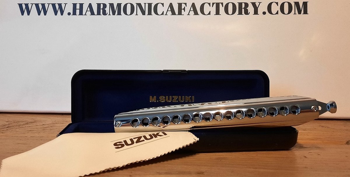 Suzuki Chromatic SCX 64 C 16 gaats Chromatische Mondharmonica suzuki-chromatic-scx-64-c-16-gaats-chromatische-mondharmonica