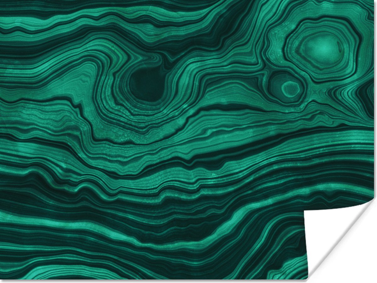 Poster Agaat - Edelstenen - Geode - 40x30 cm