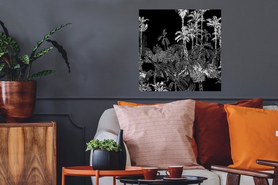 Affiche Palmier - Jungle - Tropical - 50x50 cm